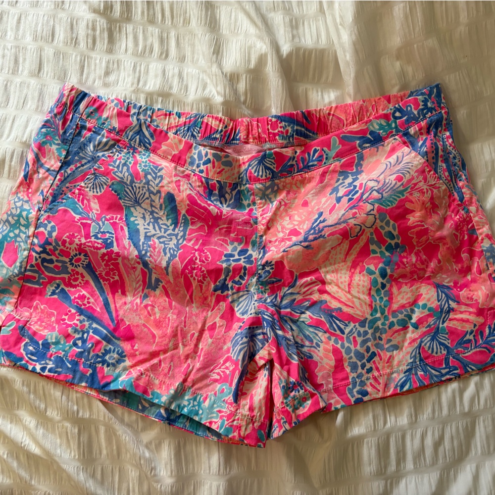 NWT Lilly Pulitzer Ocean View Shorts XL